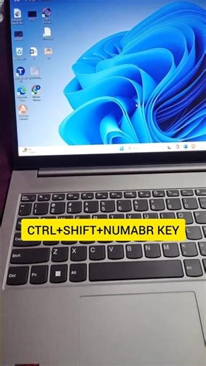 🔥computer change icon size #windows11 #viralshorts #knowledge #keyshortcut #laptop