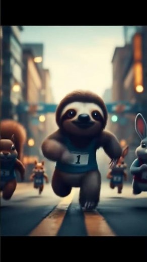 sloth Race😅😅