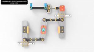 Two axis synchronous mechanism | Breno Cruz