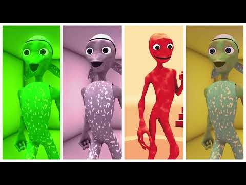 Alien dance VS Funny alien VS Dame tu cosita VS Funny alien dance VS Green alien dance VS Dance song
