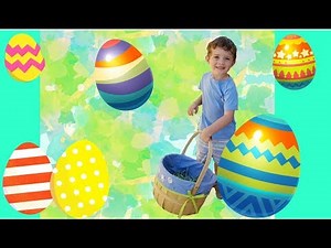 Easter Egg Hunt With Surprise Eggs
