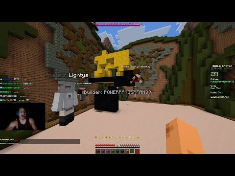 TYLER1 PLAYS MINECRAFT [HYPIXEL BUILD BATTLE]