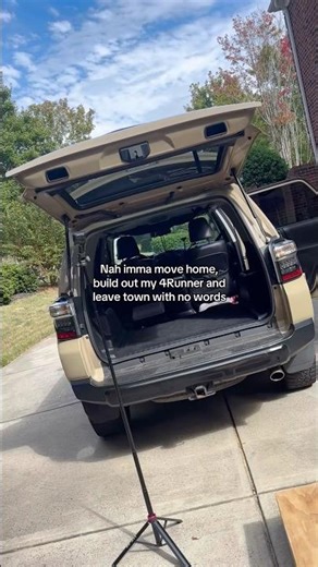 4Runner build out #truckcamping