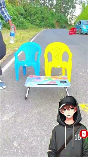 Suto Char & Table Vs Set Banana Chair & Table💛