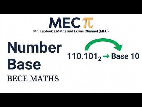 Number Bases (Binary Arithmetic) Made Simple | BECE Maths Revision