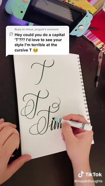 Reply to @virtual_arugula 🍃🌱☘️ #oddlysatisfying #fyp #foryou | Letter Writing