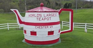 West Virginia home to world's largest teapot