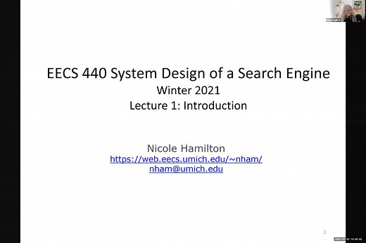 System Design of a Search Engine (Winter 2021)