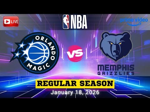 MAGIC VS GRIZZLIES Regular Season @ The 02 Arena LONDON | JANUARY 18, 2026 | REALISTIC NBA Gameplay