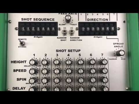 How to use the ball machine