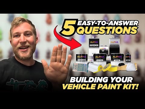 How To Build Your DIY Vehicle Paint Kit | The Spray Source
