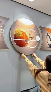 💎Crystal porcelain painting wall clock, the perfect combination of art and time. ✨Function: The precise clock movement records every minute and second. 🎨Decoration: Crystal porcelain material makes the picture clear and bright with lasting colors. It is suitable for various styles and adds brilliant luster to the home wall. #Crystalporcelainpainting #wallclock #Homedecoration #Practicalgoodies #homedecor #wallclock #roomdecor #walldecor #decoration #homedecor #luxurydecorations #homepaintings 