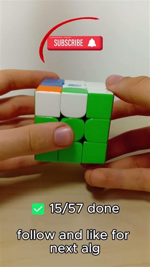 OLL 15/57 – P 4| Fast & Clean #cfop #rubikscube #speedcubing #howto #tutorial #oll #cubing