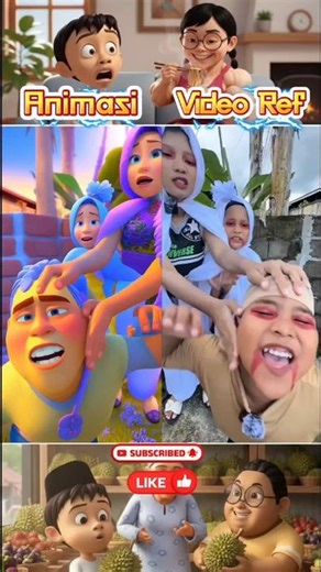 The Tuyul Talks Like an Alien 🤣‼️#shorts #comedy #cartoon