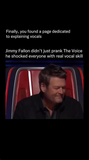 Explaining Vocals on Instagram: "Jimmy Fallon’s surprise audition on The Voice instantly became one of those rare live-TV moments that feels both hilarious and genuinely impressive. What started as a prank quickly turned serious when Jimmy delivered a shockingly accurate performance of I Keep Forgettin’ (Every Time You’re Near) — a song known for being deceptively difficult to sing. His ability to stay locked into the groove, control his tone, and deliver the laid-back confidence the song demand