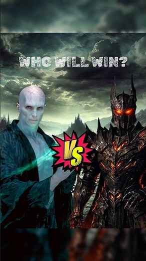 Voldemort vs Sauron: Dark Magic vs Dark Power in an Epic Fantasy Showdown!