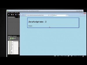 2 - JavaScript - Les alertes - Formation facile
