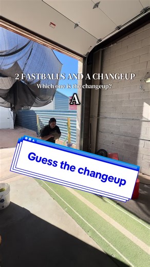 Identifying the Changeup Among Fastballs