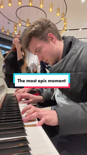 The most EPIC Interstellar play in Paris @AnastasiaViolinist @Savio Haykal #interstellar #music #piano #pianotok