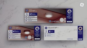 GE LED HD+ Undercabinet Light Fixture, Linkable Integrated Slim Profile Fixture for Kitchens, High Definition Light in 5 Color Temperatures, Plug-in, 18in (1 Pack)