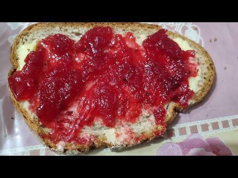 La confiture de groseilles