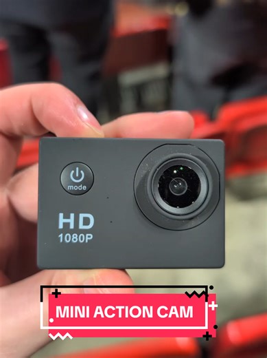 Mini HD action camera #mini #hd #action #camera #tiktokmademebuyit #sports #waterproof #underwater