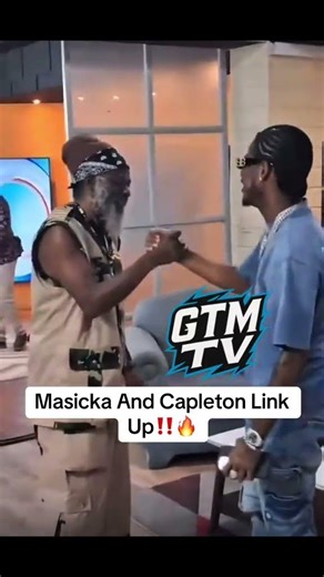 #masicka and #capleton link up 😱‼️💯 #fyp #shortsviral #dancehallartist