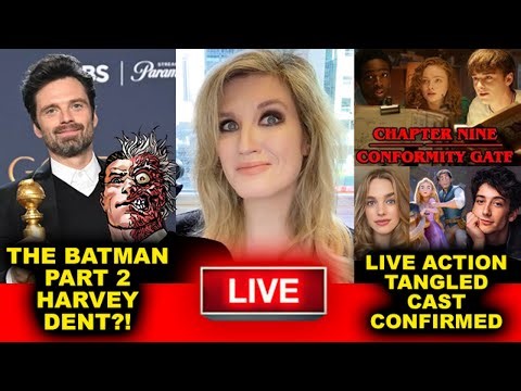 The Batman 2 Sebastian Stan Harvey Dent? Stranger Things 5 Conformity Gate! Tangled Live Action Cast