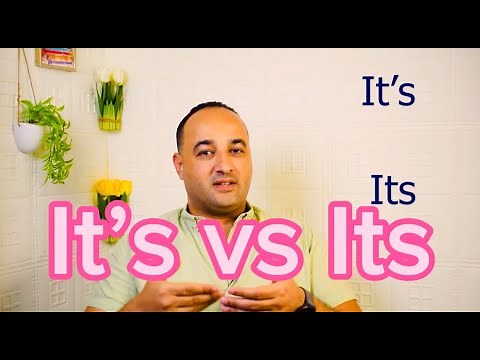 شرح الفرق بين It's & Its