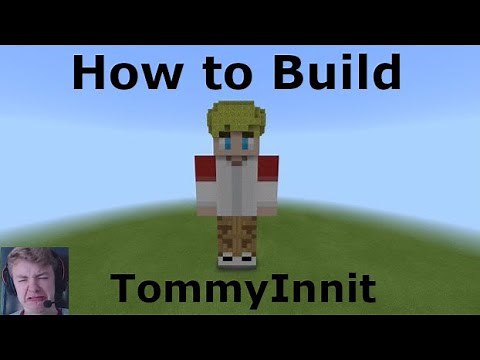 |How to Build TommyInnit (v.1 Redo)| Minecraft Skin Tutorials