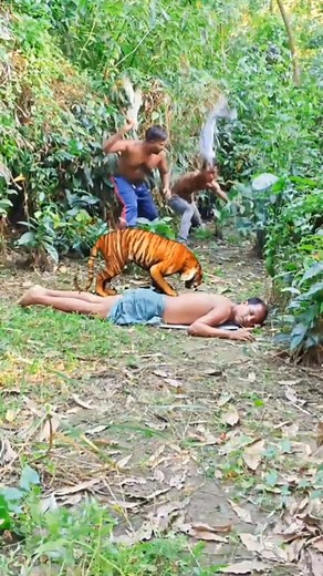 11K views · 33 reactions | Angry tiger attack video #21 女 #usareels #angrytiger #viral #facebook #tiger | Wild Green Forest | Facebook