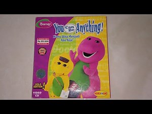 Opening To Barney VCD - You Can Be Anything! (2003 Horizon VCD)