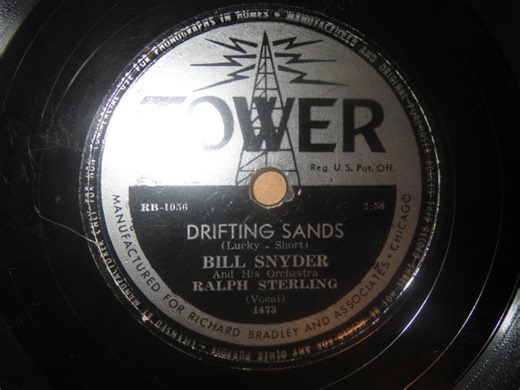Bill Snyder And His Orchestra - Drifting Sands / Bewitched