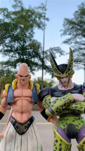 Majin Buu & Cell Prank On Baby Cute #shortvideo