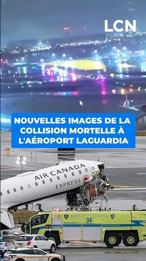 Collision mortelle à l'aéroport LaGuardia: la scène filmée