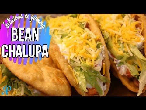 Bean Chalupa | How to make Taco Bell Bean Chalupa | Mexican Chalupa