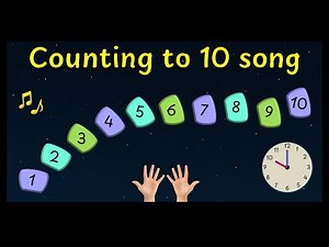 Counting to 10 Song | Number Recognition for Kids