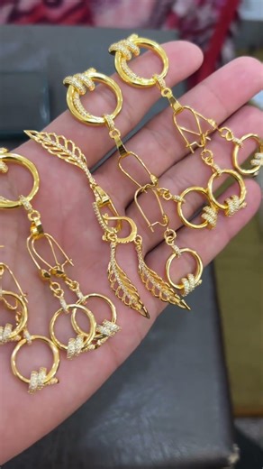 All types of gold is available in our shop-❤️do visit our shop#jewellery #ring #hoops #subscribe