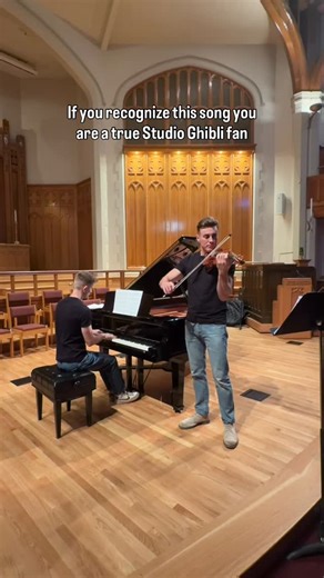 Castle & Vergobi on Instagram: "We are heading into the recording studio very soon!! All thanks to YOU and your support on Kickstarter. Wow! As a thank you, here is a full song from start to finish. It’s a beautiful, serene song called “Mother Sea” from Hayao Miyazaki’s masterpiece, Ponyo 🐟 The music, like every song from our new album, was composed by the genius himself @joehisaishi.official and arranged for violin and piano by us, Matthew and Luke! If you could do just one thing, please share