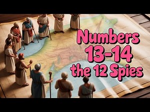 Numbers Chapter 13-14 | The Twelve Spies | Bible Story of Faith & Fear | Catholic Bible Storytelling
