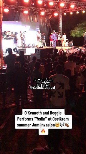 O’Kenneth and Reggie Performance of 'Yedin' at Oseikrom Summer Jam Invasion
