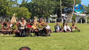 #FijiOneNews | Na Meke Ni Yaqona Vakaturaga - traditional kava ceremony dance not seen in decades was accorded to the Gone Marama Bale Na Roko Tui Dreketi Ro Teimumu Kepa this morning during the opening of the Lau Provincial Council Meeting. Led by the Yavusa Delaikorolevu of Levuka village in Lakeba, the meke featured an ancient chant deeply rooted in tradition, carrying historical ties to the province of Bua. | Fiji One News