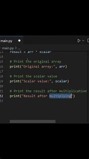 Broadcasting in Python | Python Coding for Beginners #shorts #coding #python