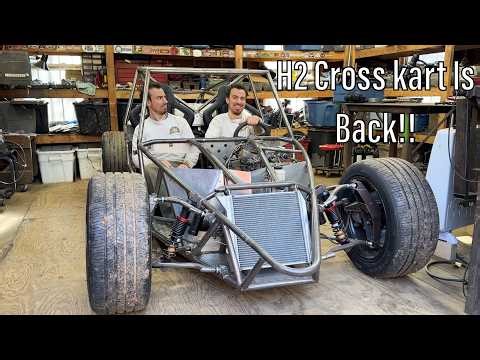 Kawasaki Ninja H2 Cross Kart Build Is Back!!