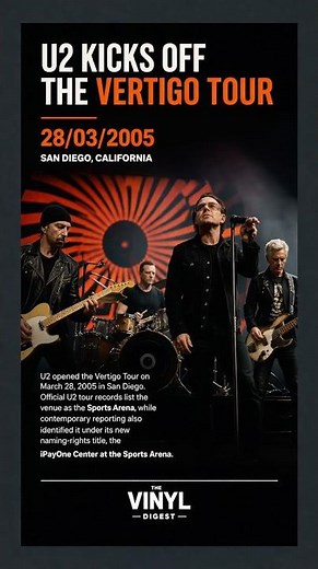 U2 - Vertigo Tour Kick Off The Start of a Global Stadium Tour