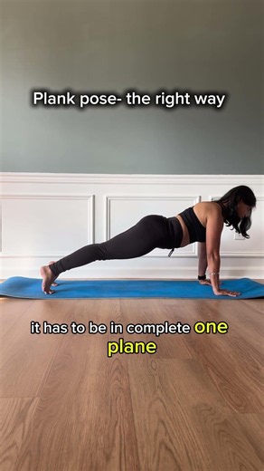 Fix your plank pose
