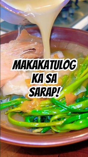 Sinigang na Salmon — The Most Comforting Filipino Sour Soup! #shorts