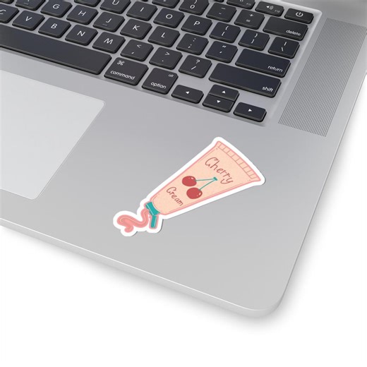 Cherry Cream Tube Sticker - Etsy