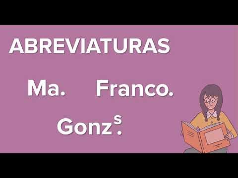 Manejo de abreviaturas