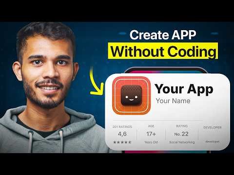 I Built & Launched a Mobile App in 15mins! (No Coding) Using Replit